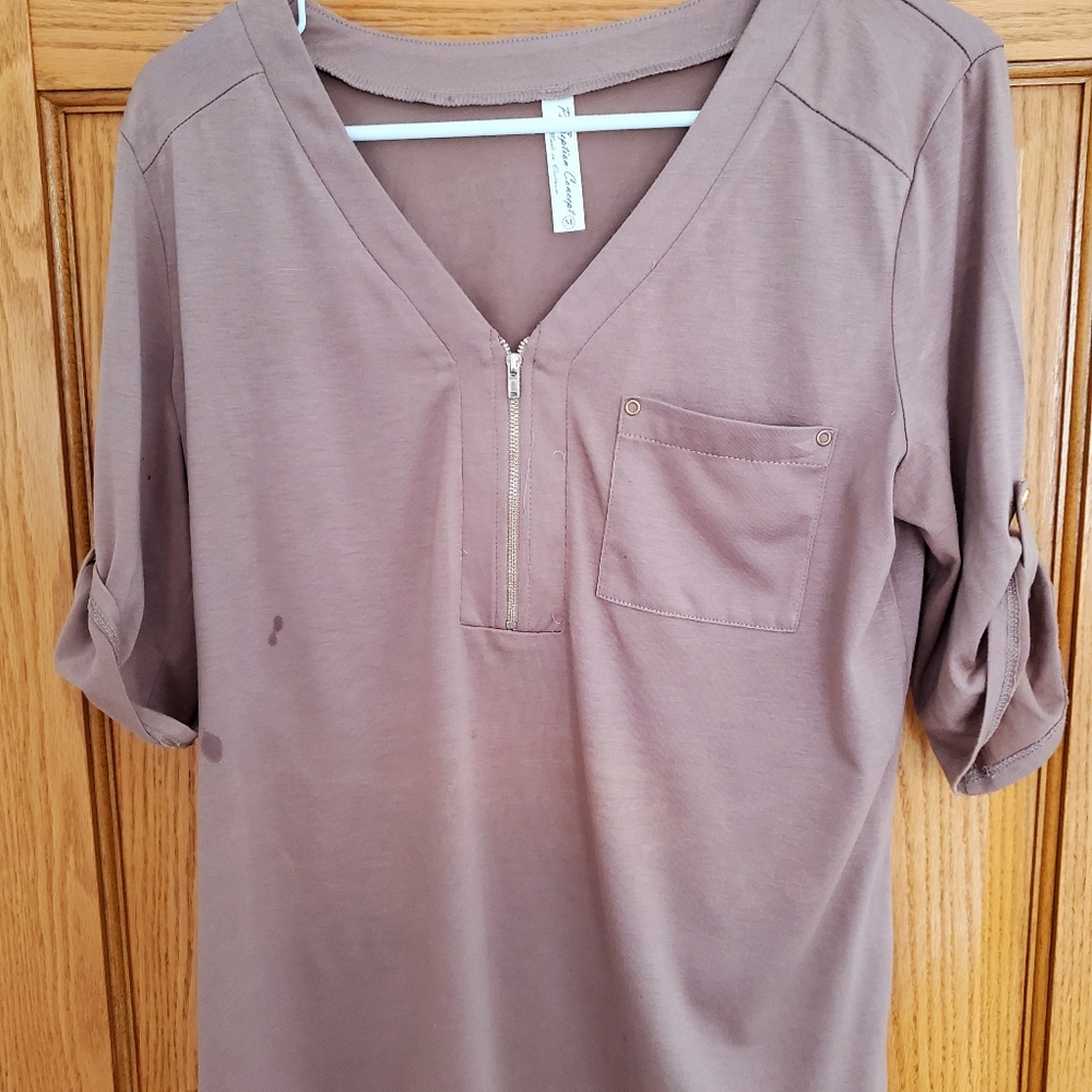 V-Neck Blouse